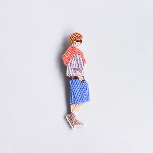 おでかけブローチキット MEN 花見