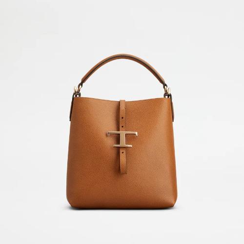 T タイムレス レザー バケット バッグ ミニ