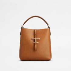 T タイムレス レザー バケット バッグ ミニ