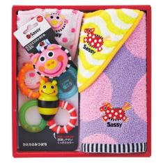 サッシー 出産祝いセット(ピンク)