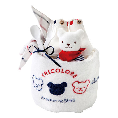 タオルケーキ トリコロール