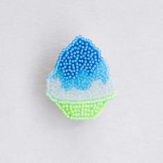 はらぺこブローチキット かき氷