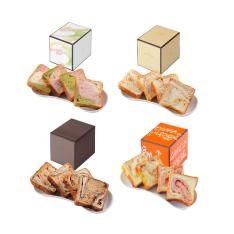 冬のパルタージェ個包装マーブルデニッシュ16枚セット(4枚×4箱)