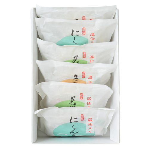 温仕立て 素麺詰合せ(若筍・にしん・きのこ)
