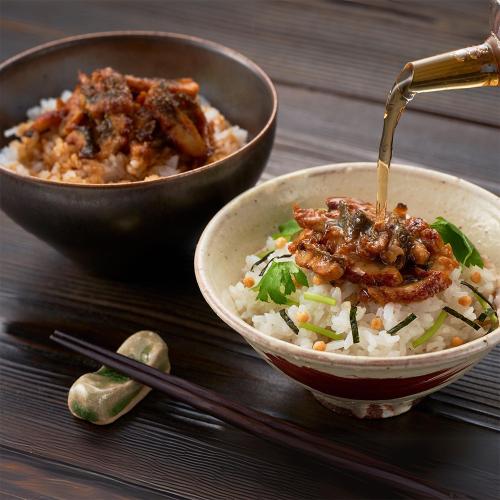 愛知県産うなぎと国産穴子の食べ比べ