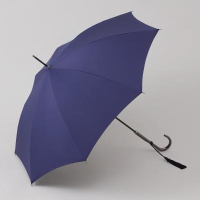 田舎のアジュマ お値引きしました⤵信楽焼　傘立て 黒口広 高さ３８cm 長傘 晴雨兼用 ミャクミャク 生地風 サックス(サックス