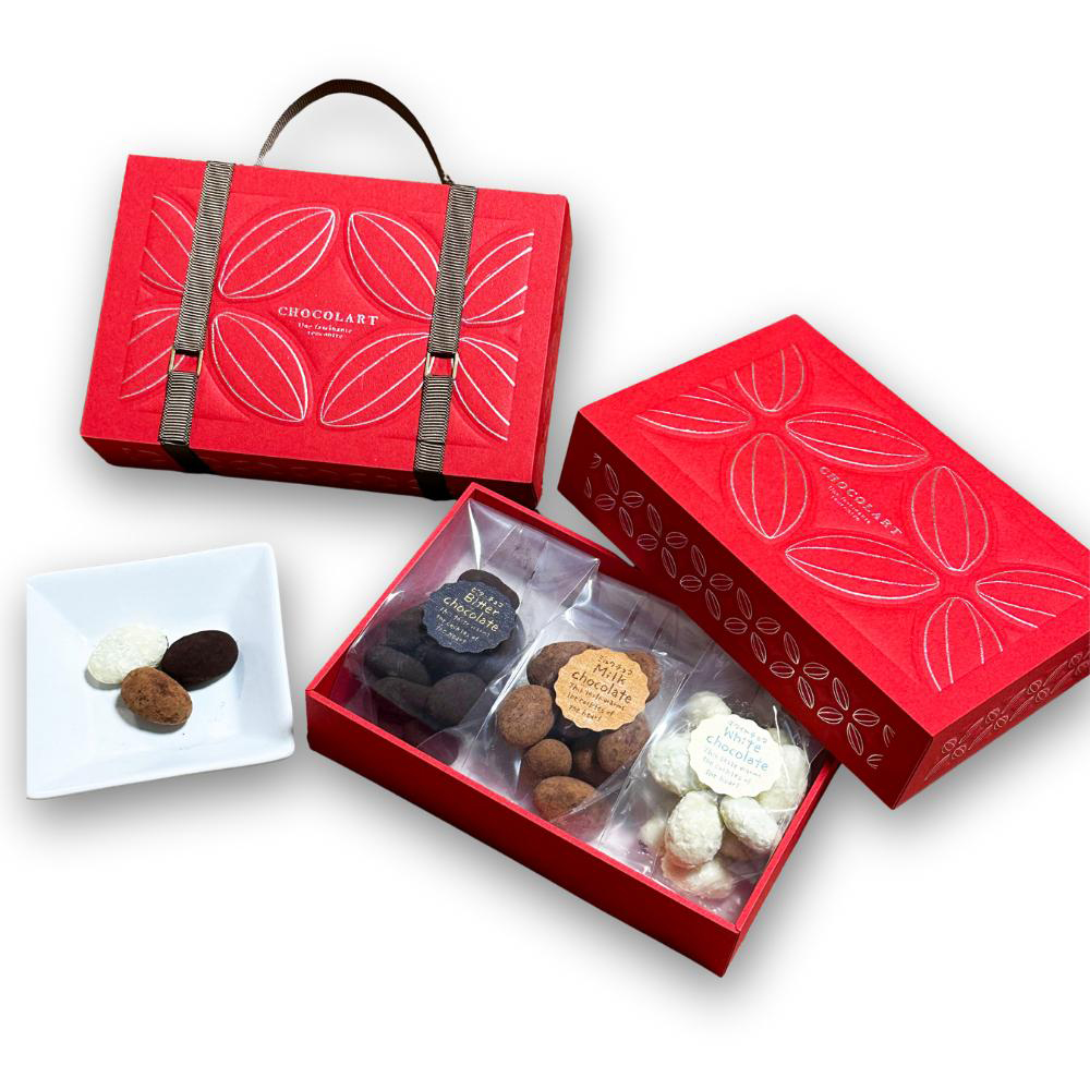 【バレンタインデー】カカオだま 3種アソートギフトセット