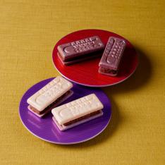 【バレンタインデー】もなかかお6個入（ジャンドゥーヤ＆ショコラ）