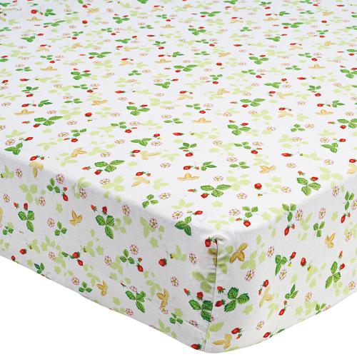 ワイルドストロベリー柄 クイック（R） シーツ