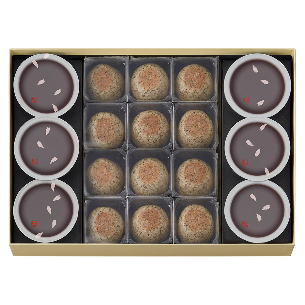 本生羊羹 春味（6個）・たねや京饅頭（12個） 詰合せ