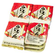 〈たかの〉魚沼産こしひかりパックごはん×2箱セット
