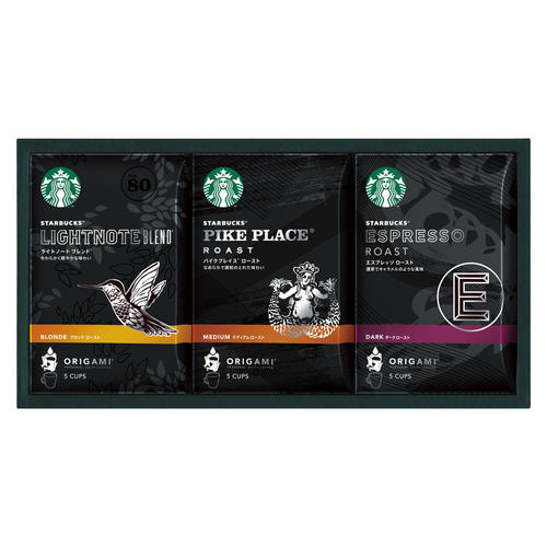 〈スターバックス〉オリガミドリップコーヒーギフト