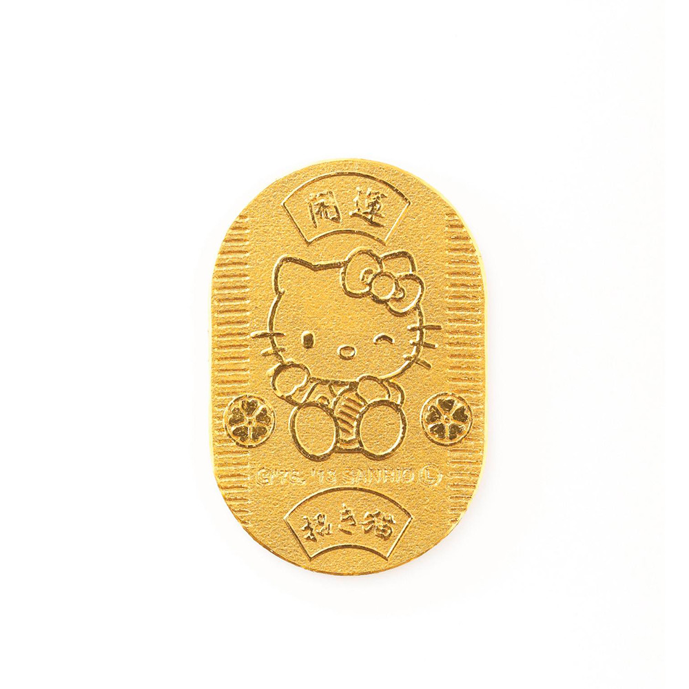 Hello Kitty 純金小判3g