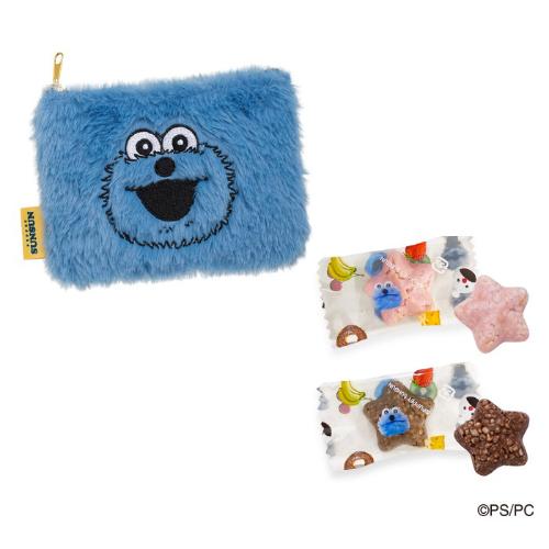 【バレンタインデー】フェイスポーチ（パペットスンスン）