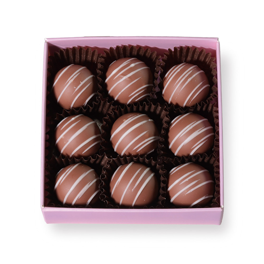 【バレンタインデー】サクラ煎茶トリュフ9個