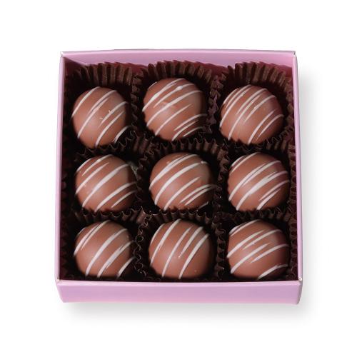 【バレンタインデー】サクラ煎茶トリュフ9個