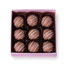 【バレンタインデー】サクラ煎茶トリュフ9個