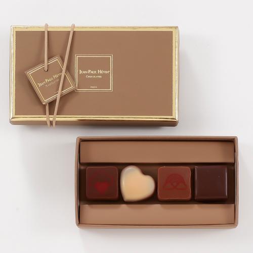 【バレンタインデー】ボンボン ショコラ 4個 クール ドゥ パリ