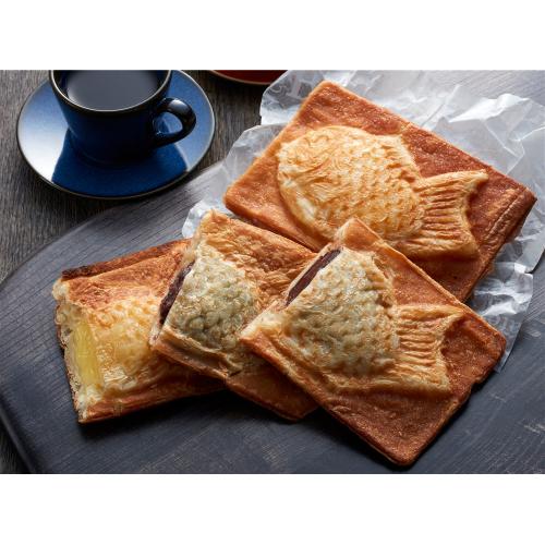 クロワッサン鯛焼き3種セット（10個入）