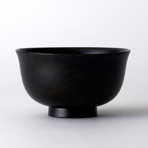 具沢山汁椀 拭き漆