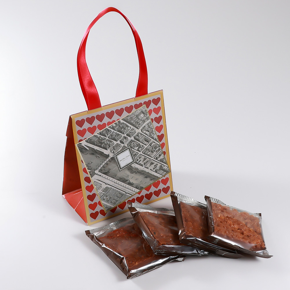 【バレンタインデー】サック バケット サブレ パリジャン 4枚