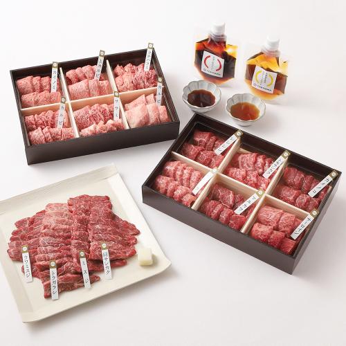 赤城和牛赤身霜降り食べ比べ焼肉1.6kg