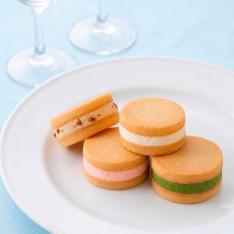 洛甘バターサンド＜プレーン・抹茶・マロン・桜＞12個入