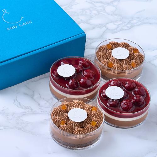 ショートケーキ ショコラ＆ヴェリーヌ フォレ ノワール 4P