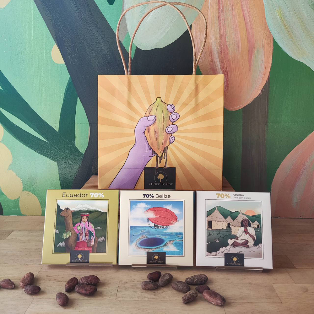 【バレンタインデー】チョコレート職人が魅せる「カカオの世界」食べ比べセット