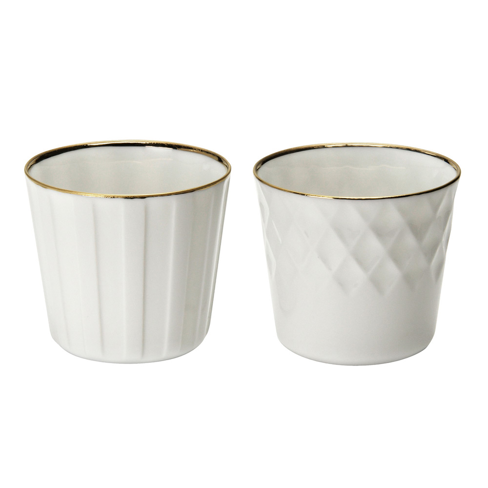 ＜美濃焼＞ほのかペアロックカップ