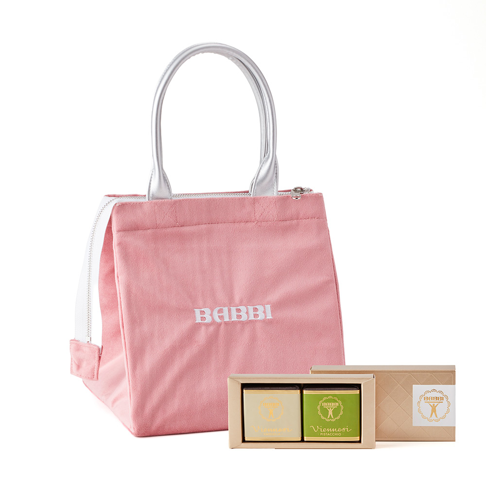 保冷バッグ Rダスティピンク＆ヴィエネッズィ
