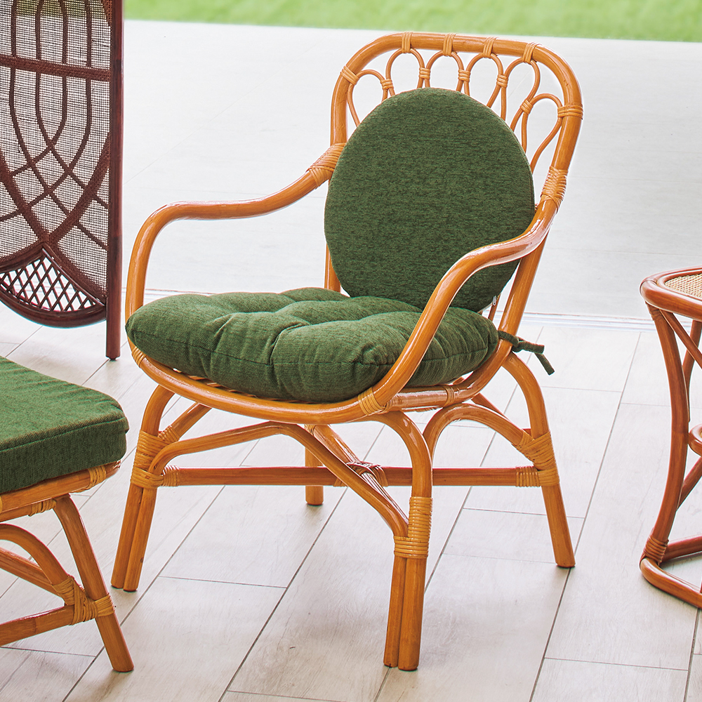 アジアン ラタンチェア レトロ 昭和 ヴィンテージ家具 大正ロマン 藤