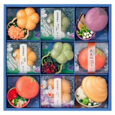 〈京都・辻が花〉京のお茶漬とお吸物 夏の彩り最中詰合せ