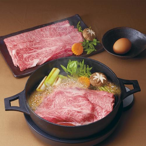 〈肉の堀川亭〉黒毛和牛すき焼用（国内産）