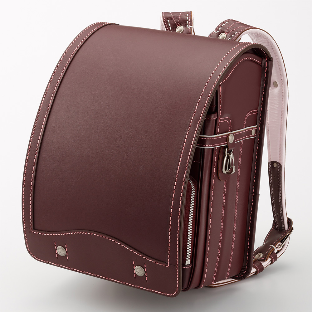 名入れｵﾘｼﾞﾅﾙﾈｰﾑﾀｸﾞ付 名入れ ランドセル Yaa676 ワイン ピンクステッチ 商品詳細 高島屋オンラインストア