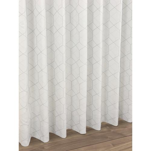 ＜エレブルー＞定型サイズカーテン1枚（受注生産品）遮光ドレープカーテン