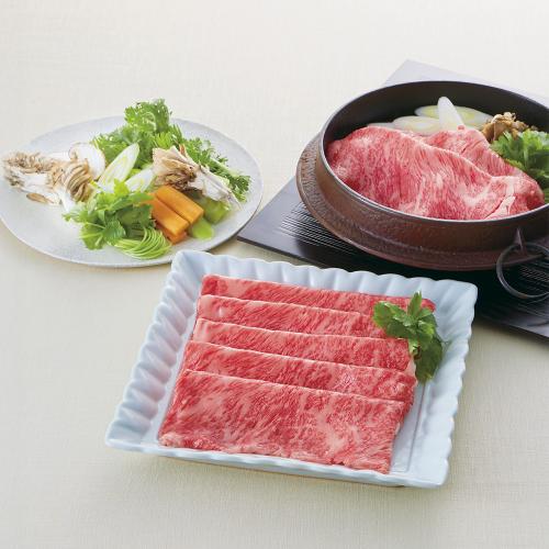 〈柿安本店〉松阪牛 ロース すき焼用（三重県産）