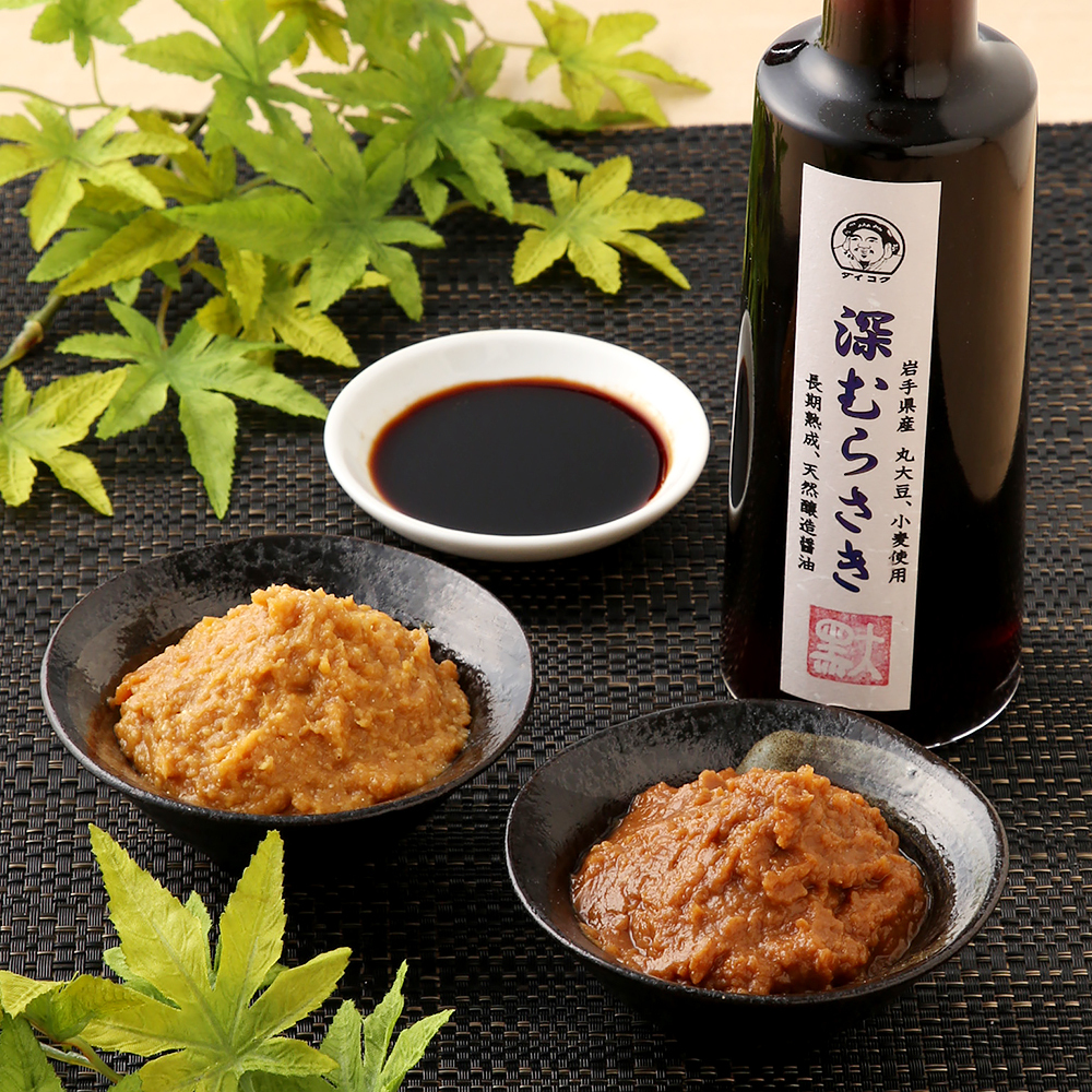 天然醸造丸大豆醤油と岩手の田舎味噌セット 商品詳細 高島屋オンラインストア