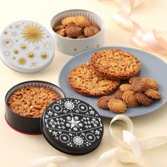 発酵バターのフロランタン・佐渡の塩＆シナモンクッキー缶セット