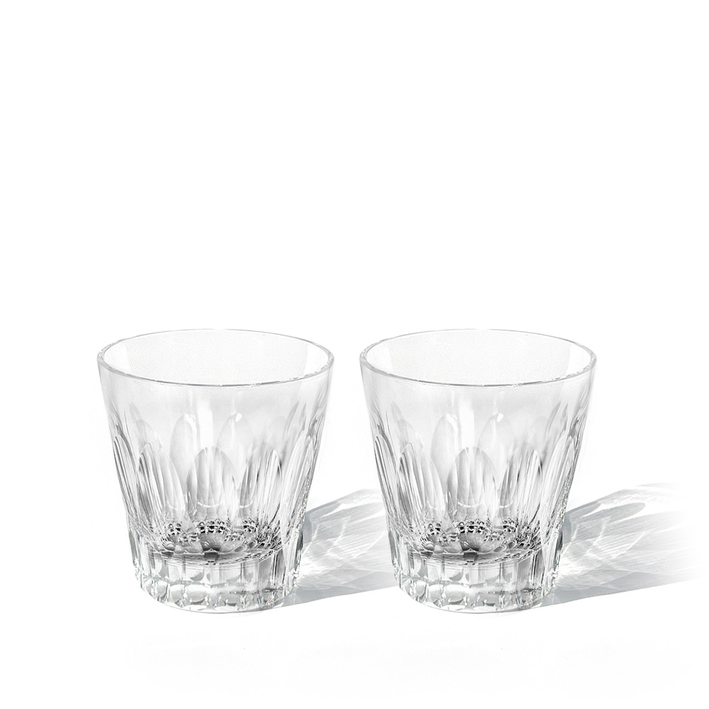 江戸切子 Fleur - 華亀甲 2026 クリスタルグラスペア 透き