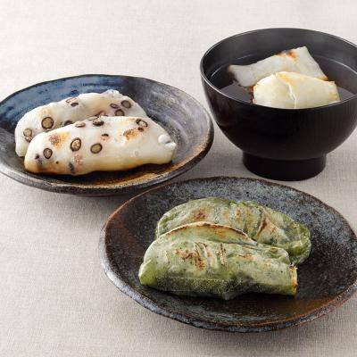 福袋 魚沼黄金もち2kgとよもぎ・豆もち詰合せ