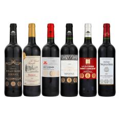 ＜計17冠＞ボルドー地区3冠5本含むすべて金賞受賞赤ワイン6本セット