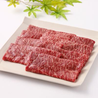 【よりどり】国内産黒毛和牛モモすき焼き用　500g