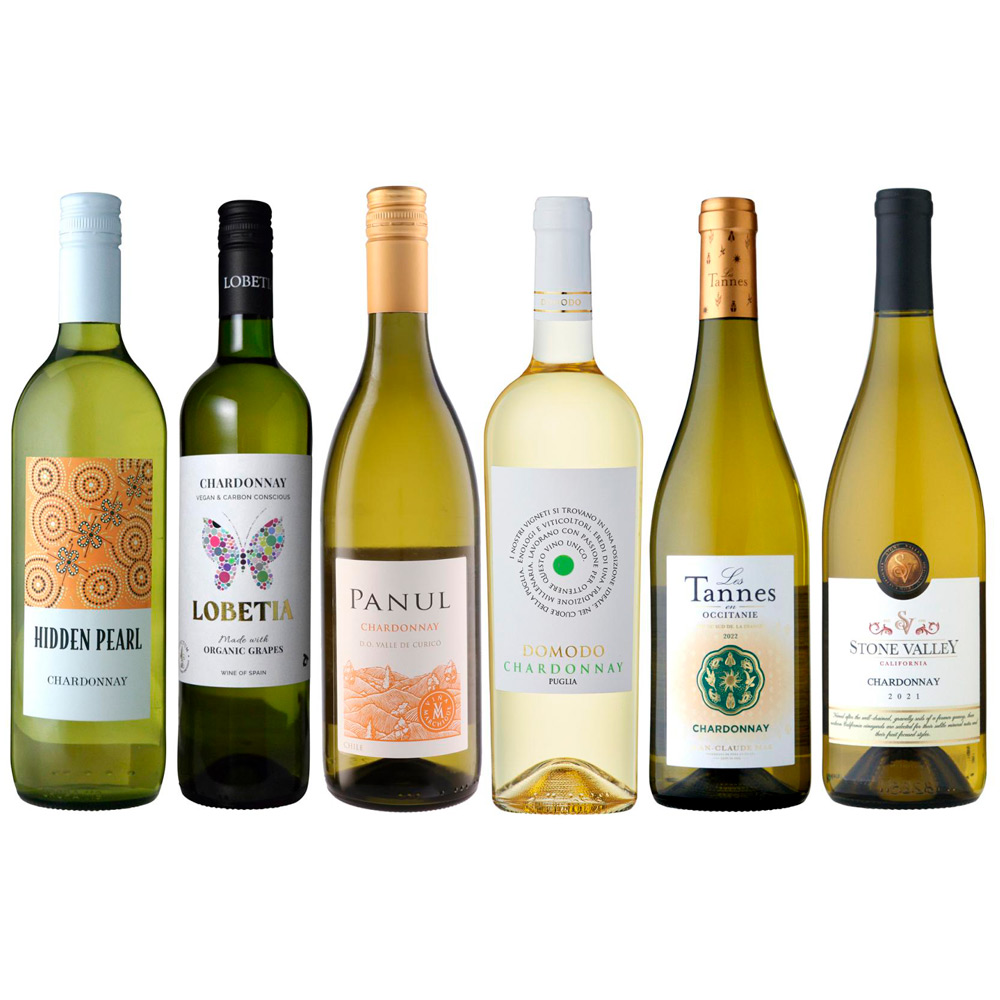 世界のシャルドネ飲み比べ6本セット