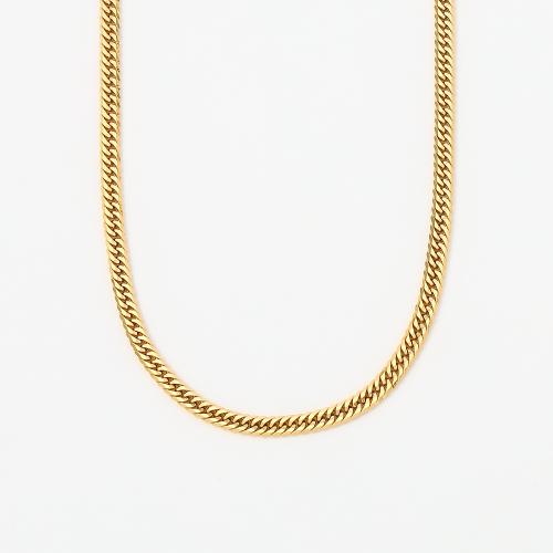 ＜喜平＞K18キヘイネックレス12面カットダブル 50cm 30g