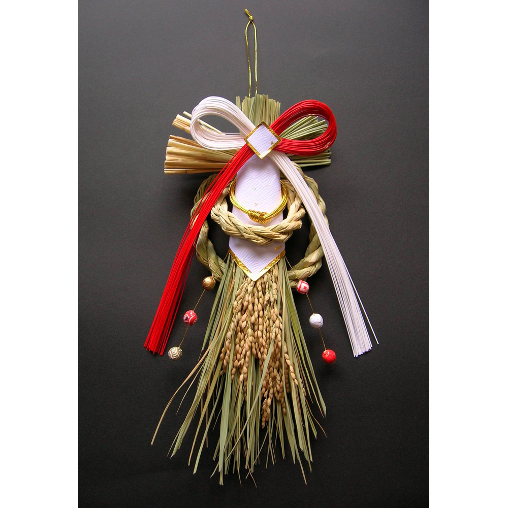 迎春飾り 紅白結び