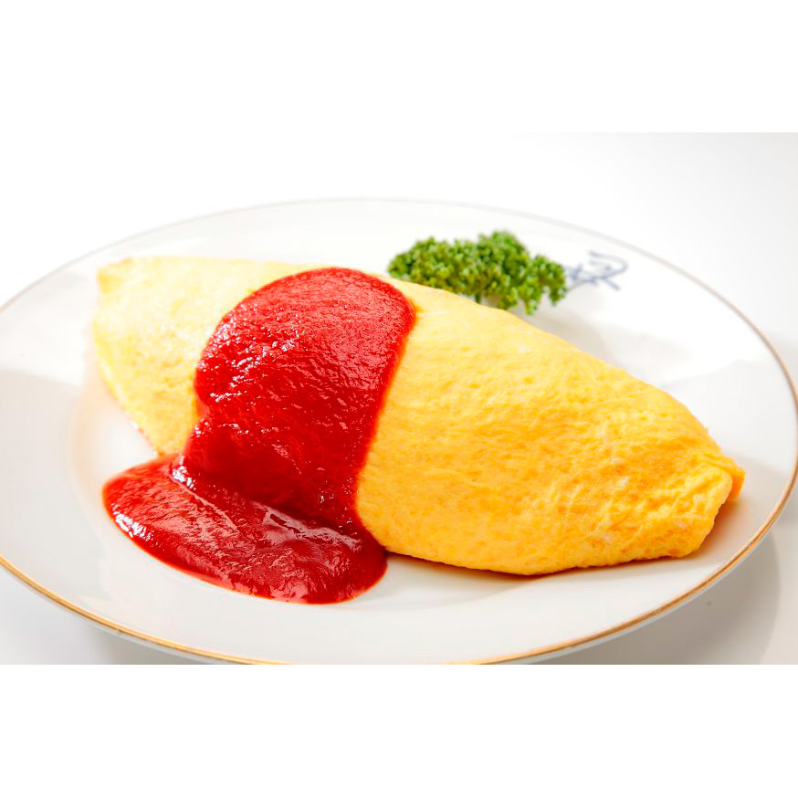 ハムオムライス