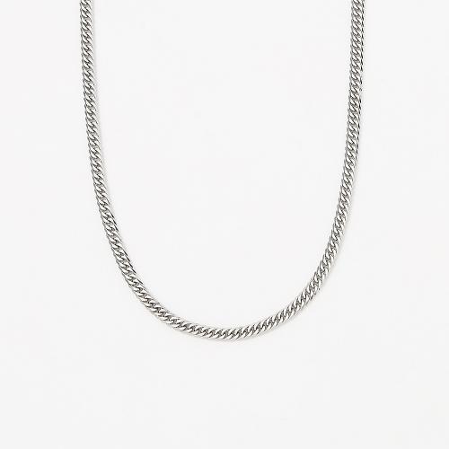 <喜平>PTキヘイネックレス6面カットダブル 50cm 20g