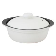 クレイポット IH対応土鍋  ホワイト S→L