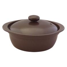 クレイポット IH対応土鍋  ブラウン S→L